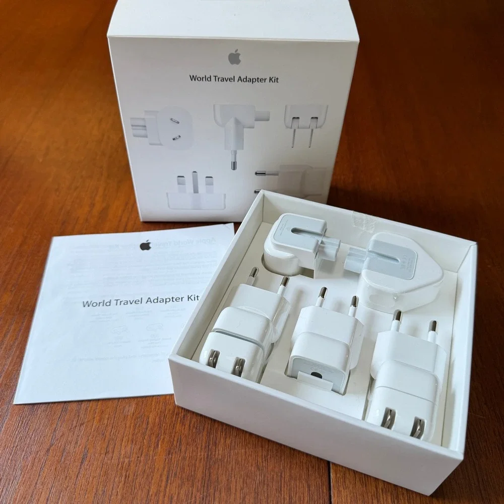 Apple World Travel Adapter Kit MD837AM/A White International Plug Set